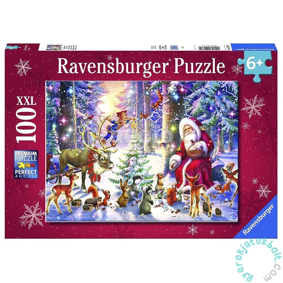 Ravensburger 100 db-os XXL puzzle - Erdei karácsony (12937)