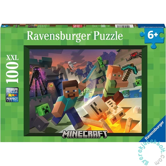 Ravensburger 100 db-os XXL puzzle - Monster Minecraft (13333)