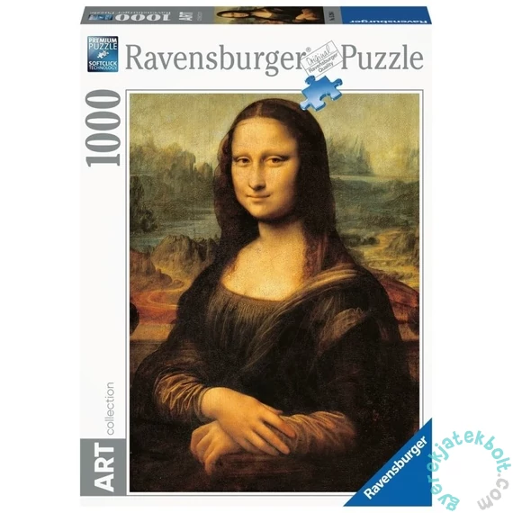 Ravensburger 1000 db-os Art puzzle - Da Vinci - Mona Lisa (12000058)