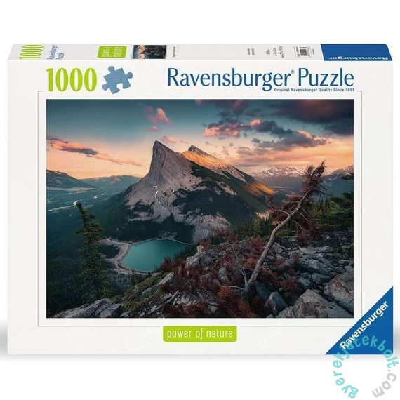 Ravensburger 1000 db-os puzzle - Nature Edition - A Sziklás-hegység este (12000033)