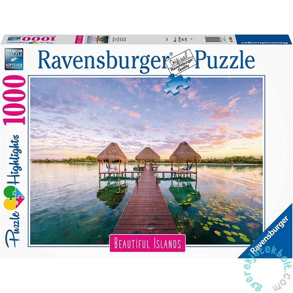Ravensburger 1000 db-os puzzle - Trópusi látvány (16908)