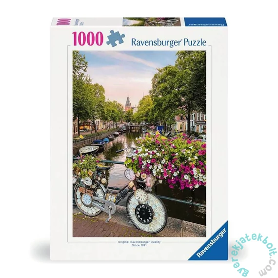 Ravensburger 1000 db-os puzzle - Bicikli Amszterdamban (12000780)