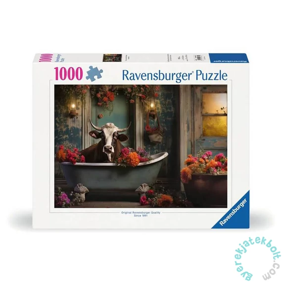 Ravensburger 1000 db-os puzzle - Boci a kádban (12000782)