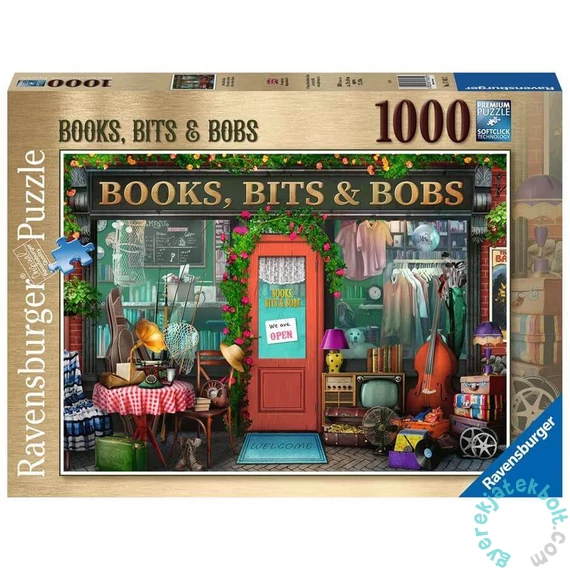Ravensburger 1000 db-os puzzle - Books, Bits and Bobs (17481)