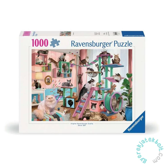 Ravensburger 1000 db-os puzzle - Cat Tree Heaven (12000875)