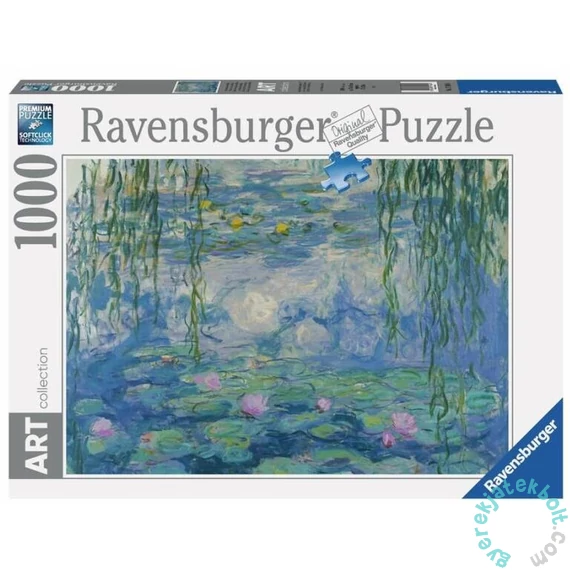 Ravensburger 1000 db-os puzzle - Tavirózsák, Claude Monet (12000194)