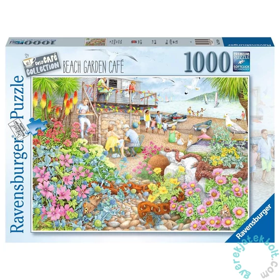 Ravensburger 1000 db-puzzle - Tengerparti kávé (17479)