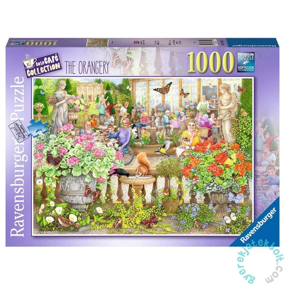 Ravensburger 1000 db-os puzzle - Cosy Cafe, Secret Garden (17621)
