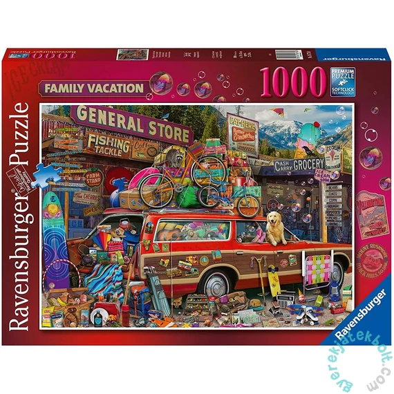 Ravensburger 1000 db-os puzzle - Családi vakáció (16776)