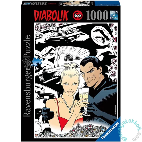 Ravensburger 1000 db-os puzzle - Diabolik (17177)