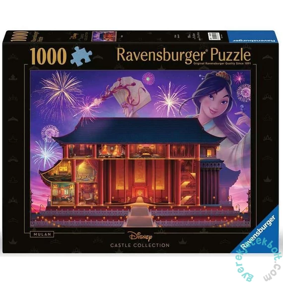 Ravensburger 1000 db-os puzzle - Disney Castle collection - Mulan (12000260)