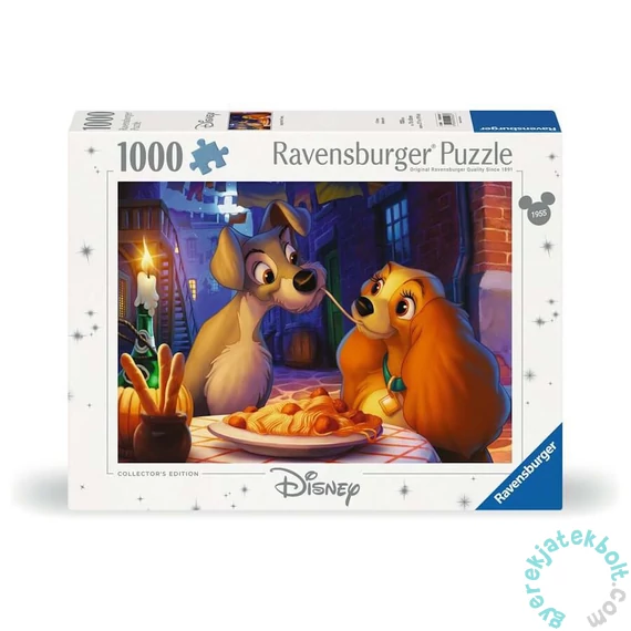 Ravensburger 1000 db-os puzzle - Disney Collectors Edition - Susi és Tekergő (12000003)
