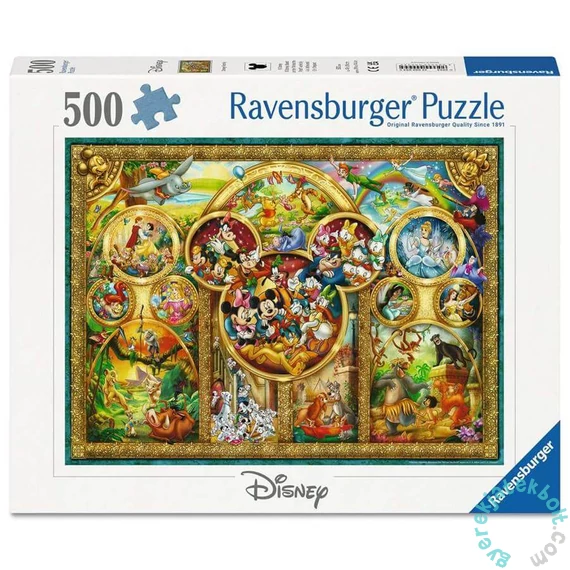 Ravensburger 500 db-os puzzle - Disney család (12000094)