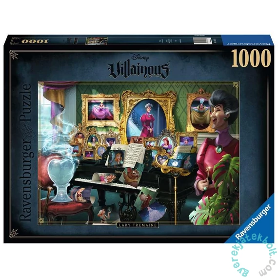 Ravensburger 1000 db-os puzzle - Disney gonoszai - A gonosz mostoha (16891)