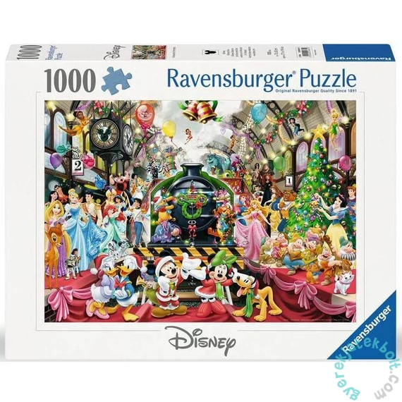Ravensburger 1000 db-os puzzle - Disney karácsonya (12000661)