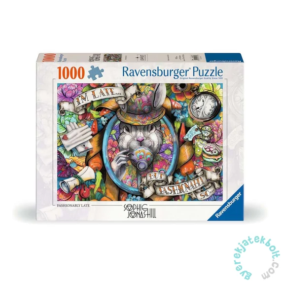 Ravensburger 1000 db-os puzzle  - Divatosan későn (12001712)