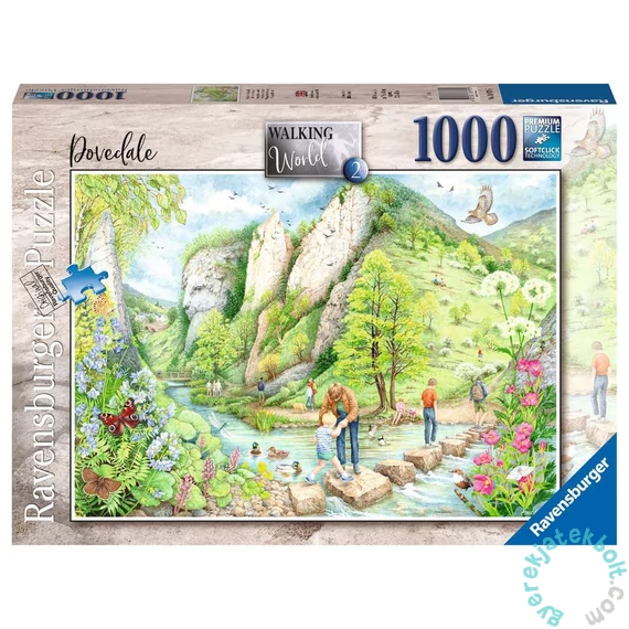 Ravensburger 1000 db-os puzzle - Walking world - Dovedale (16979)