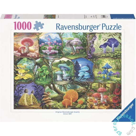 Ravensburger 1000 db-os  puzzle - Csodálatos gombák (12000424)
