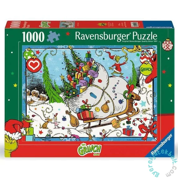 Ravensburger 1000 db-os puzzle - Grincs (12001351)