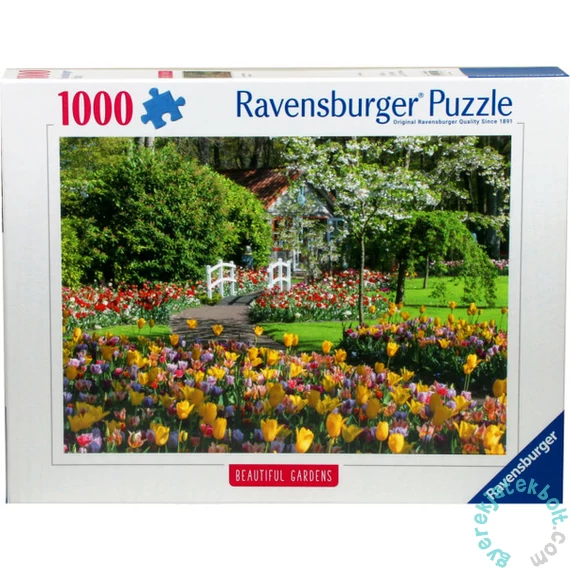 Ravensburger 1000 db-os puzzle - Beautiful Gardens - Keukenhof Gardens (12000851)