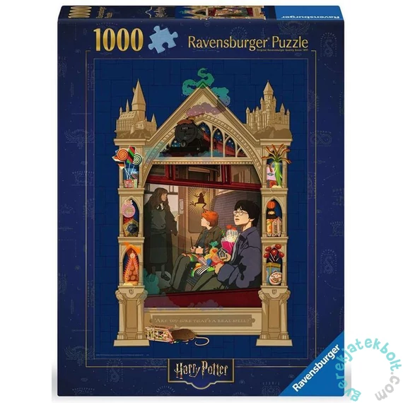 Ravensburger 1000 db-os puzzle - Harry Potter - Út a Roxfort felé (12000500)