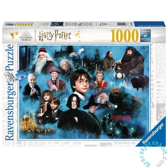 Ravensburger 1000 db-os puzzle - Harry Potter varázslatos világa (17128)