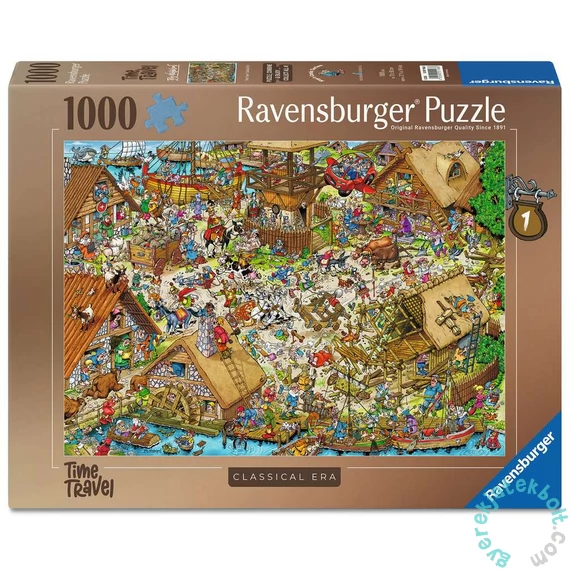 Ravensburger 1000 db-os puzzle - Időutazás (12001166)