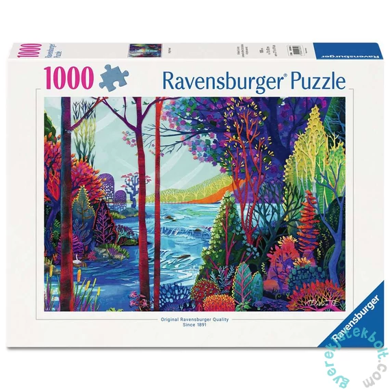Ravensburger 1000 db-os puzzle  - Indigó erdő (12001851)