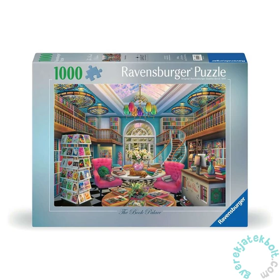 Ravensburger 1000 db-os  puzzle - A könyves palota (12000167)