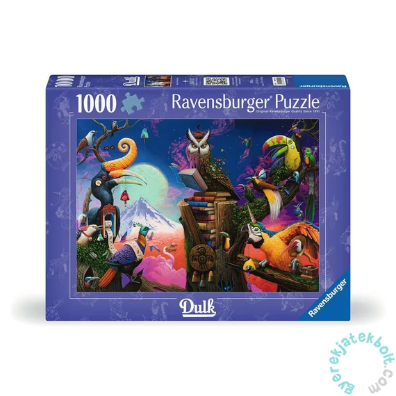 Ravensburger 1000 db-os puzzle - Fantázia madarak dalai (12001024)