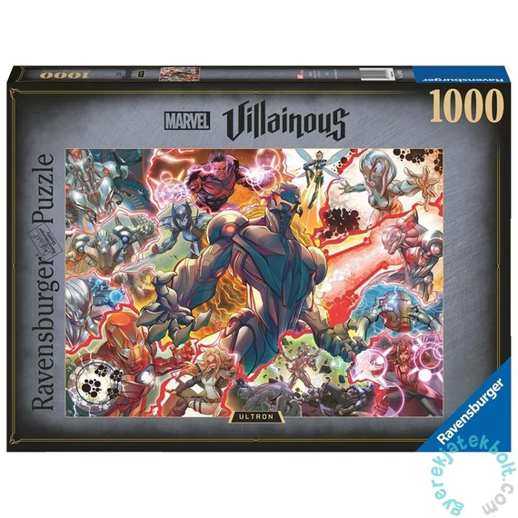 Ravensburger 1000 db-os puzzle - Marvel gonoszai - Ultron (16902)