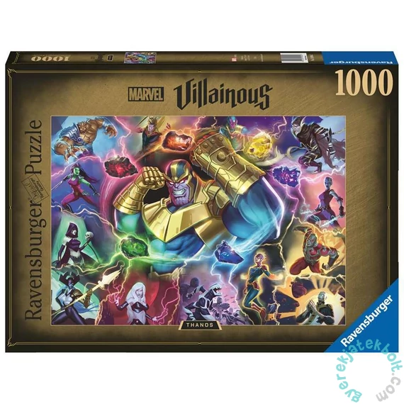 Ravensburger 1000 db-os puzzle - Marvel gonoszai - Thanos (16904)