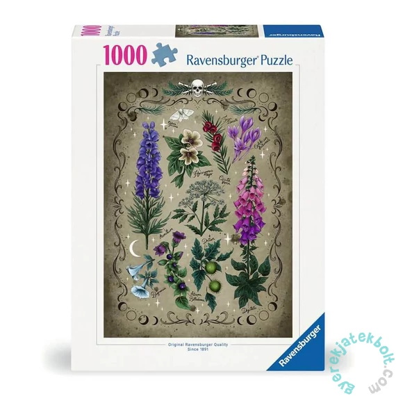 Ravensburger 1000 db-os puzzle - Mérgező növények (12000781)