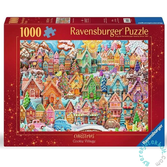 Ravensburger 1000 db-os puzzle - Mézeskalács város (12001267)