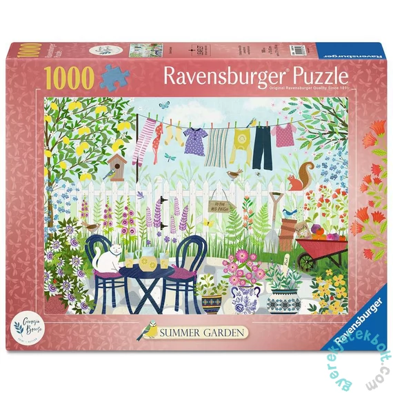 Ravensburger 1000 db-os puzzle  - Nyári kert (12001754)