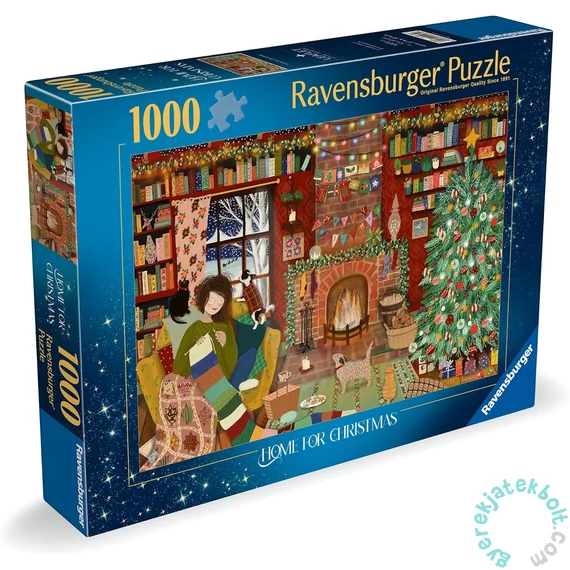 Ravensburger 1000 db-os puzzle - Otthon karácsonyra (12001465)