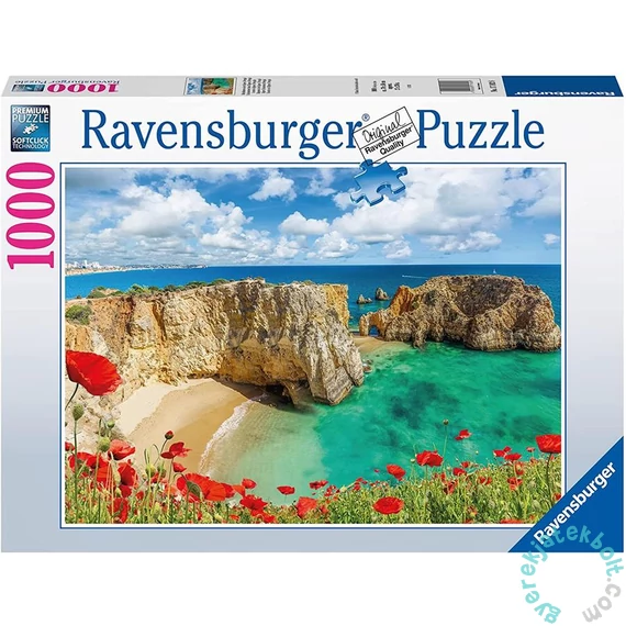 Ravensburger 1000 db-os puzzle - Pipacsok Algarveban (12000599)