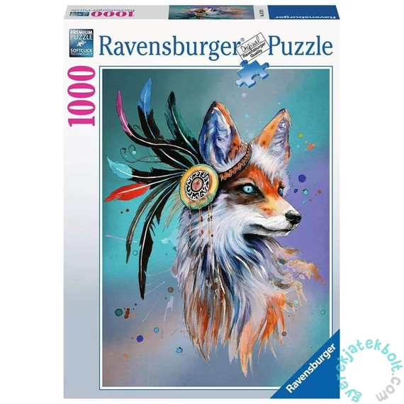 Ravensburger 1000 db-os puzzle - Bohókás róka (16725)