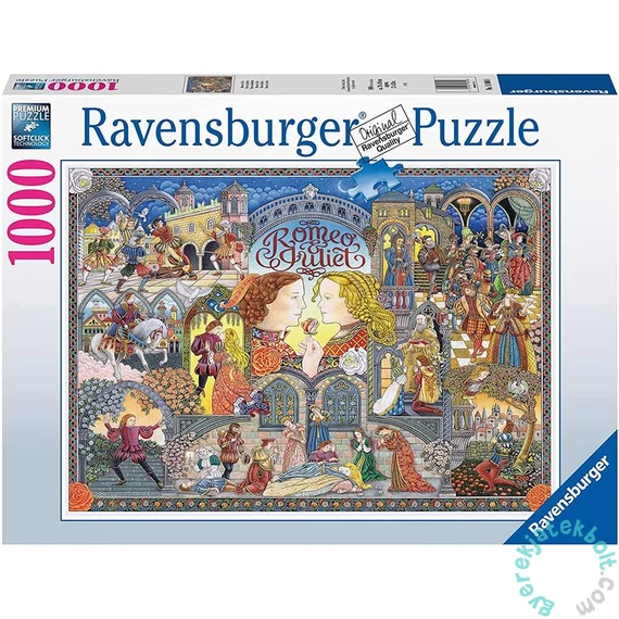 Ravensburger 1000 db-os puzzle - Rómeó és Júlia (16808)