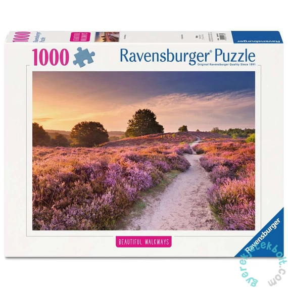 Ravensburger 1000 db-os puzzle  - Rózsaszín ösvény (12001763)