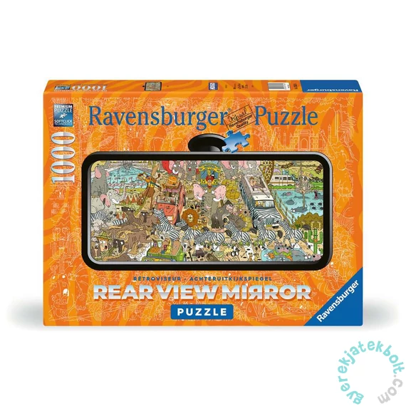 Ravensburger 1000 db-os puzzle - Rearview Mirror - Safari (17635)
