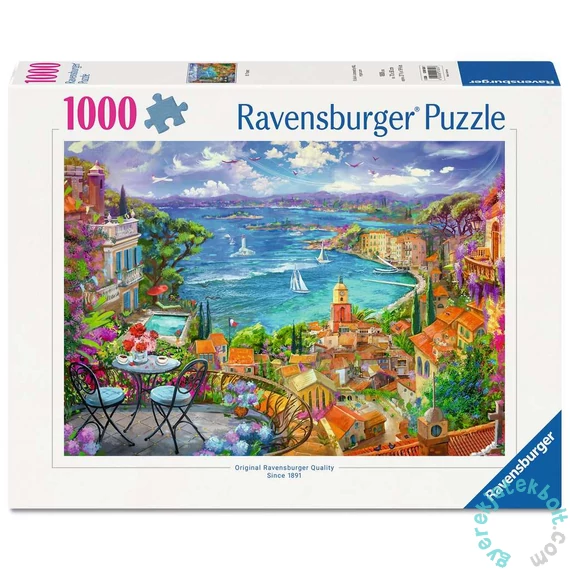 Ravensburger 1000 db-os puzzle  - Saint-Tropez (12001824)