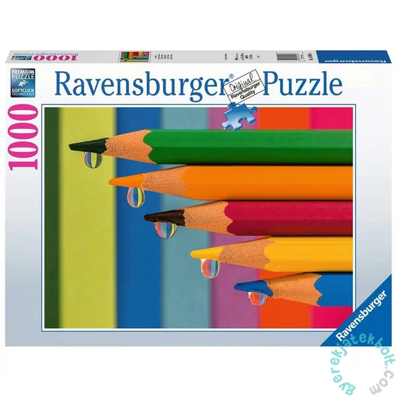 Ravensburger 1000 db-os puzzle - Színes ceruzák (16998)