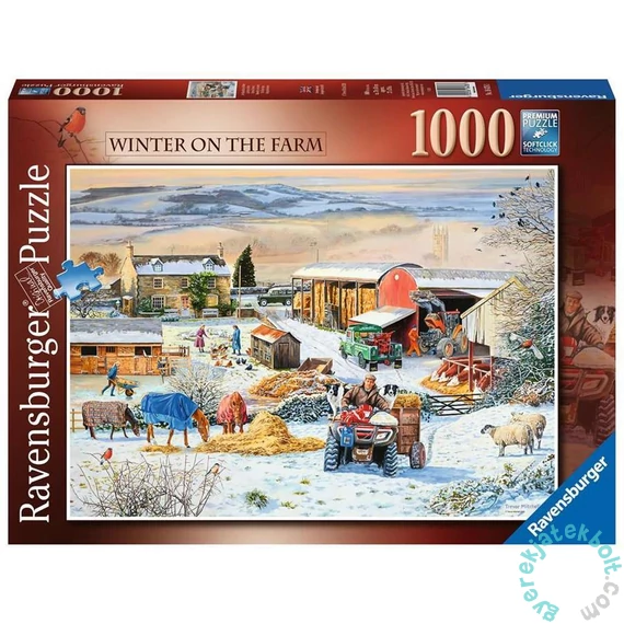 Ravensburger 1000 db-os puzzle - Tél a farmon (16478)