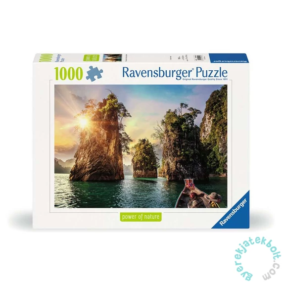 Ravensburger 1000 db-os  puzzle - Három szikla Cheowban, Thaiföldön (12000001)