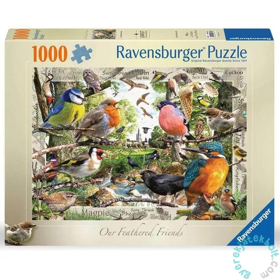 Ravensburger 1000 db-os puzzle - Tollas barátaink (12000328)