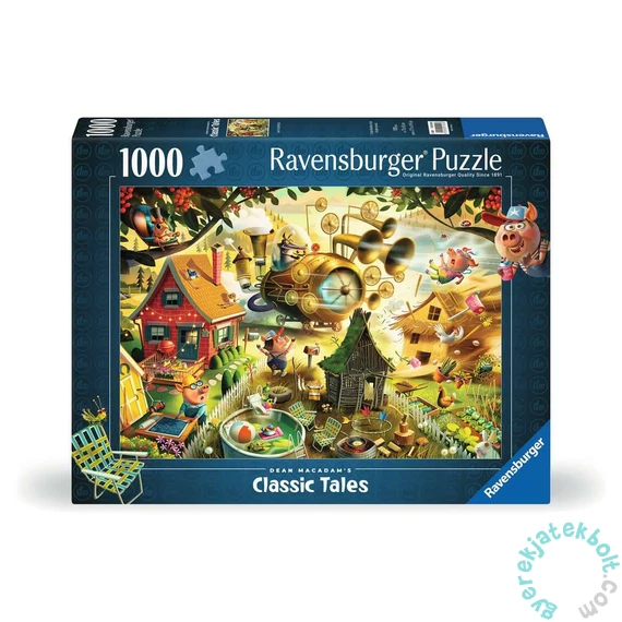 Ravensburger 1000 db-os puzzle - Három kismalac (12001004)