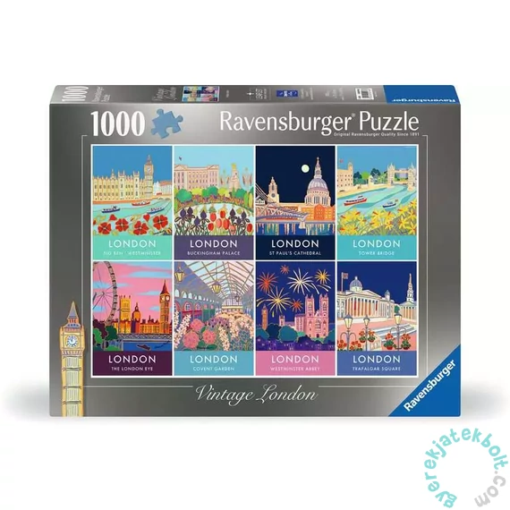 Ravensburger 1000 db-os puzzle - Vintage London (12000168)