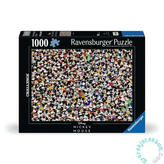 Ravensburger 1000 db-os puzzle - Challenge - Mickey Mouse (12000529)