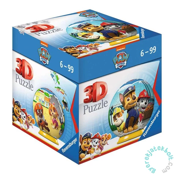 Ravensburger 54 db-os 3D puzzle - Mancs Őrjárat - sárga (11917-3)